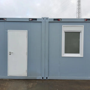 20 Fuss Duo-Anlage Bürocontainer