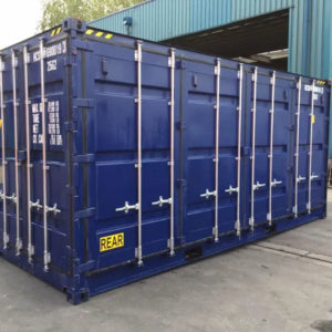 20ft High Cube Container mit offener Seite