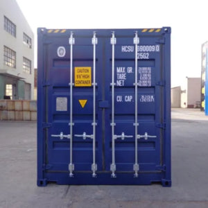 20ft High Cube Container mit offener Seite