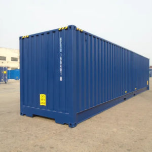 40-Fuß-High-Cube-Container mit offener Seite